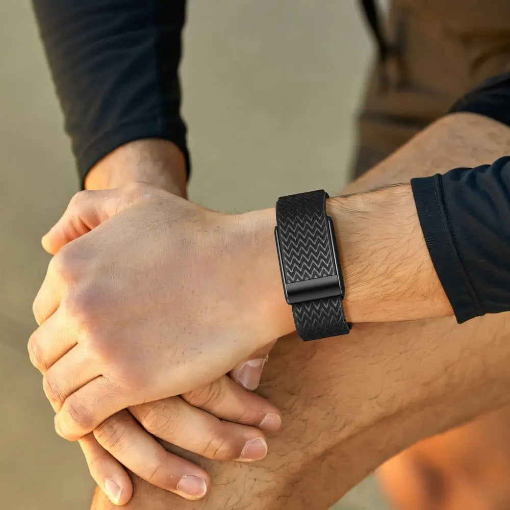 Nylonowy pasek do zegarka Google Fitbit Air czarny
