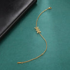 Bransoletka Potrójny Księżyc Czarostwo Bransoleta Wicca złota