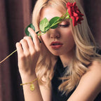 Bransoletka Matka Boska Bransoletka Chrześcijańska złota