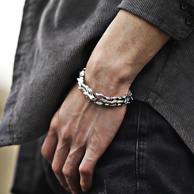 Bransoletka Wikingów Ouroboros 