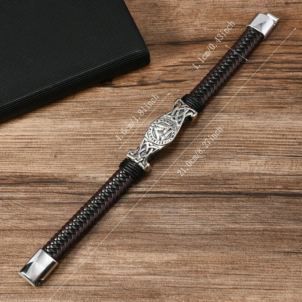 Bransoletka Wikingów Valknut dla mężczyzn