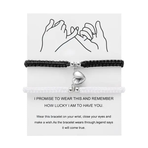 Bransoletki dla par przyjaciół romantyczna bransoletka