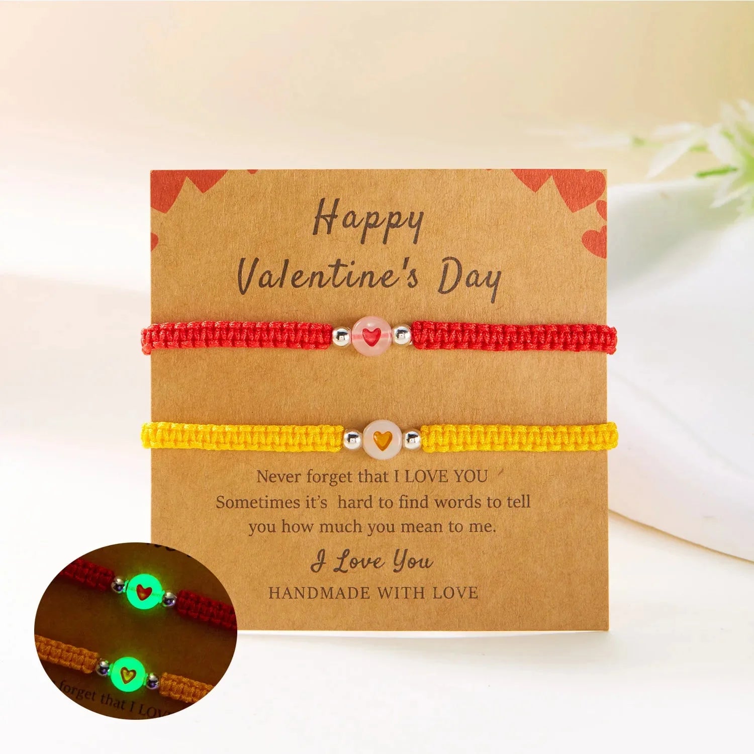 Bransoletki dla par przyjaciół romantyczna bransoletka