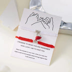 Bransoletki dla par przyjaciół romantyczna bransoletka