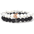 Bransoletki dla par Bransoletka Korona Króla i Królowej