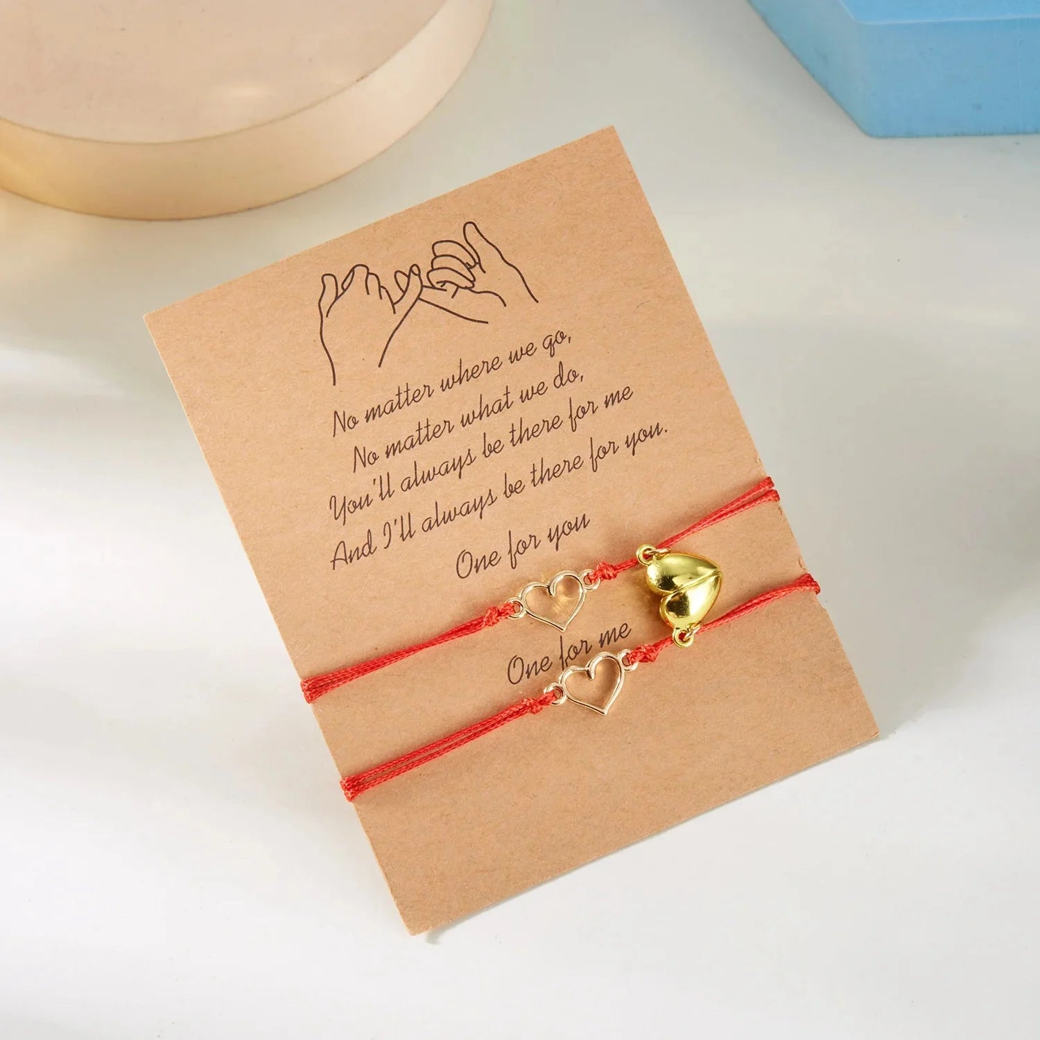 Náramky pro páry Magnetický Srdce a Elektrokardiogram