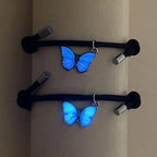 Bransoletki dla par z motylkami świecącymi