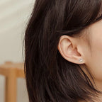 Kolczyki damskie kwiat lotosu