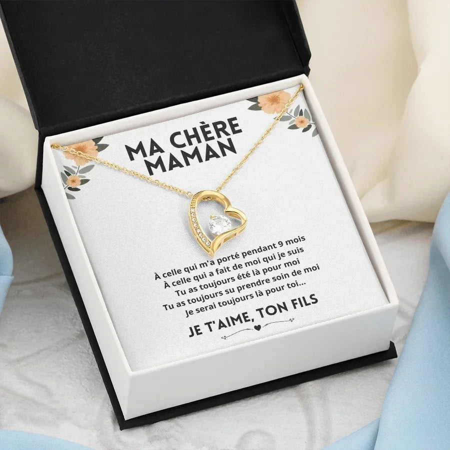 Coffret avec Collier Ma Chère Maman