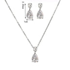 Zestaw 3 biżuterii Kropla Wody 