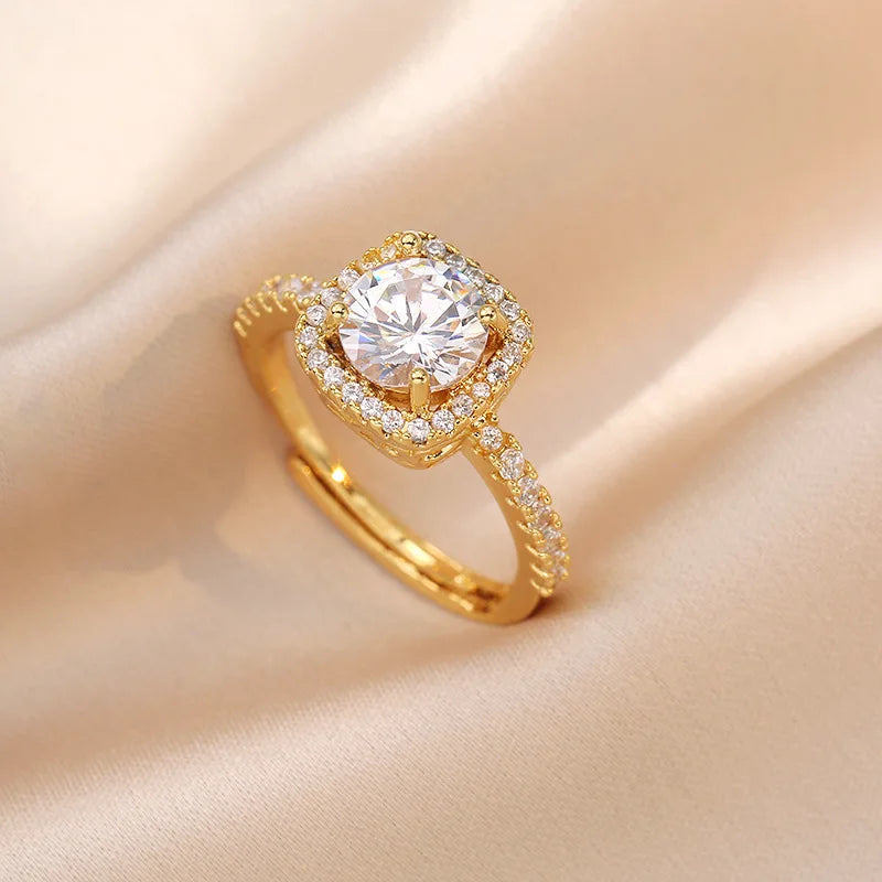 Zestaw 3 biżuterii z cyrkoniami 