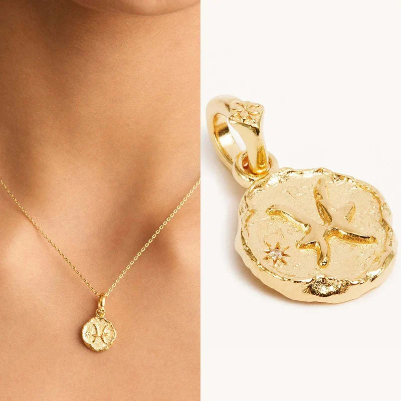 Naszyjnik z zawieszką Astrologiczny znak zodiaku