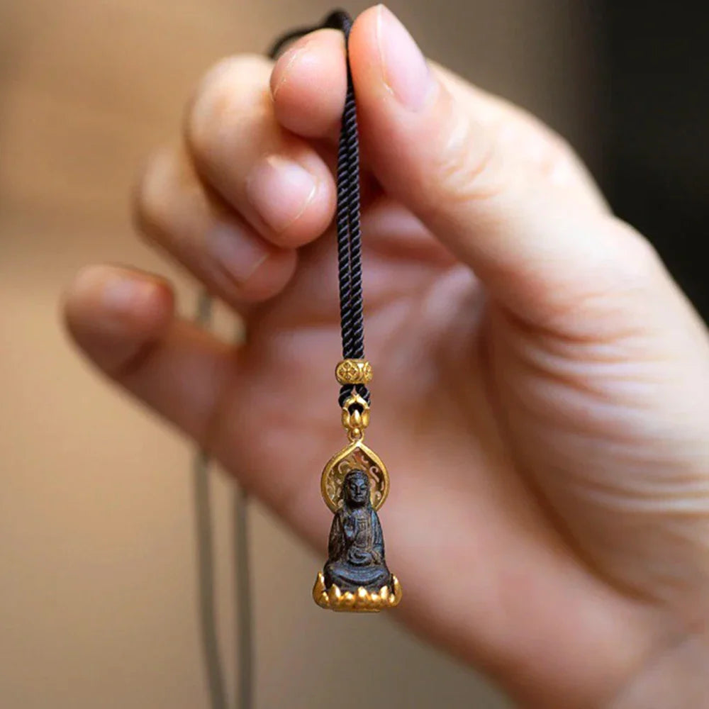 Naszyjnik z wisiorkiem Buddy tybetańskiego