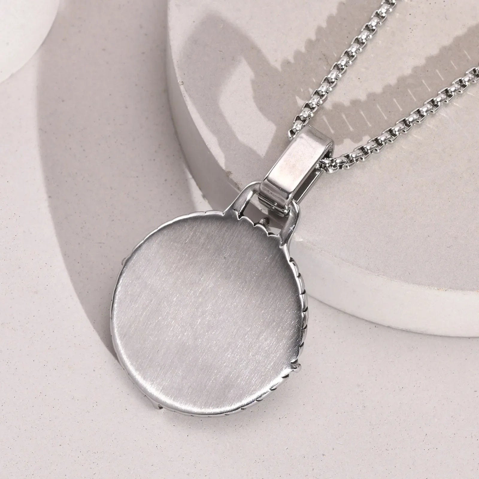 Collier avec Pendentif Boussole Rose des Vents pour Homme