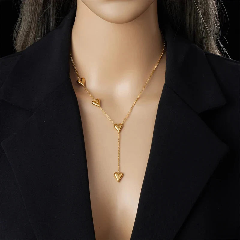 Collier avec Pendentif Coeur pour Femme