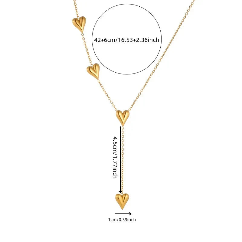 Collier avec Pendentif Coeur pour Femme