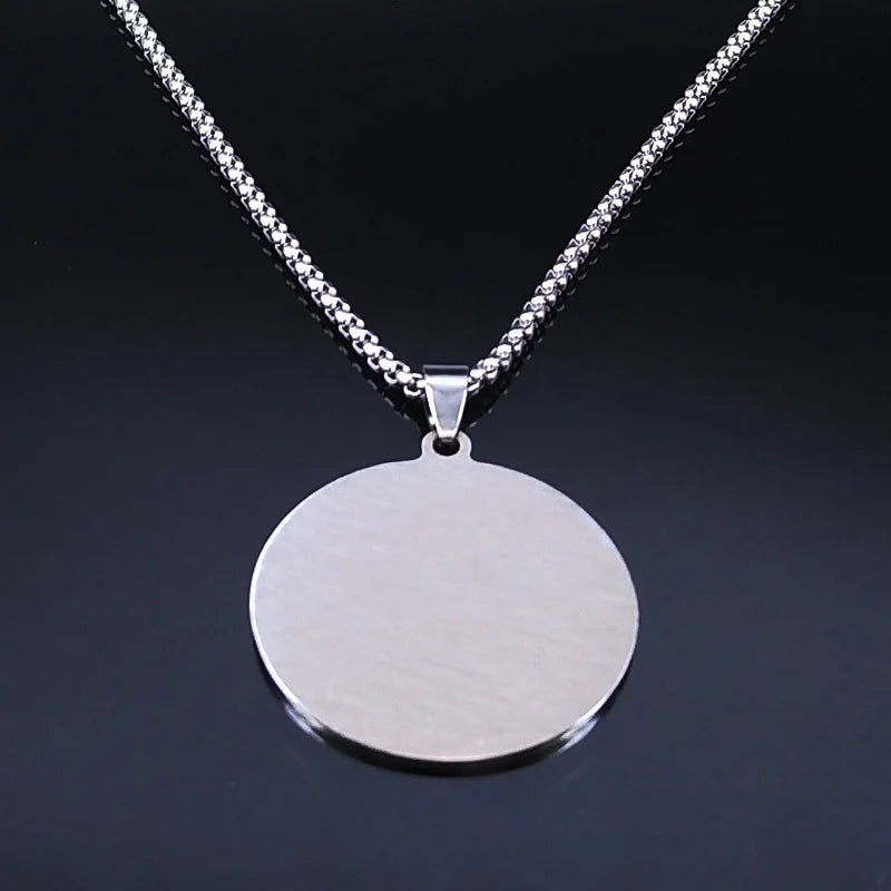 Collier avec Pendentif Cube de Métatron pour Homme ou Femme