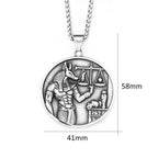 Naszyjnik z wisiorkiem Anubisa