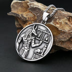Naszyjnik z wisiorkiem Anubisa