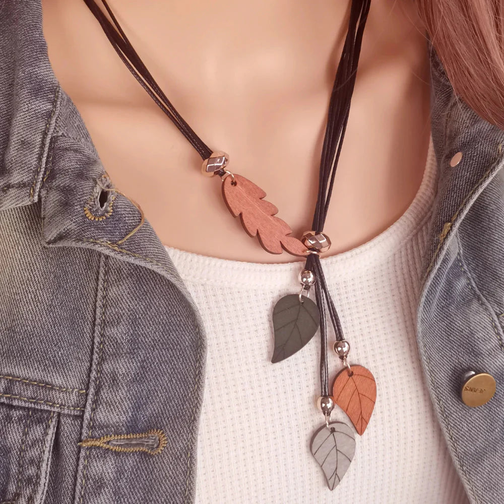 Collier avec Pendentif de Style Bohême