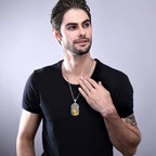 Naszyjnik z zawieszką w stylu znaku zodiaku astrologicznego