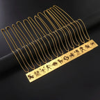 Naszyjnik z eleganckim wisiorkiem zodiakalnym znakiem astrologicznym