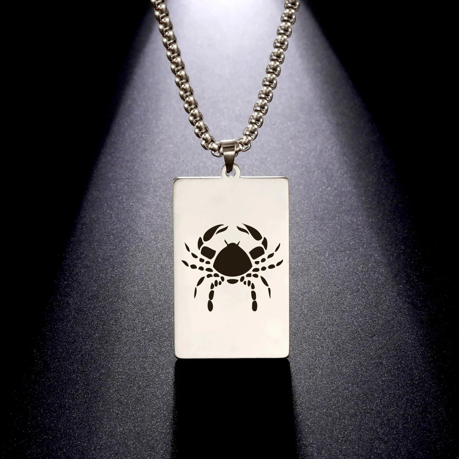 Collier avec Pendentif Elégant Signe du Zodiaque Astrologique