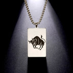 Naszyjnik z eleganckim wisiorkiem zodiakalnym znakiem astrologicznym