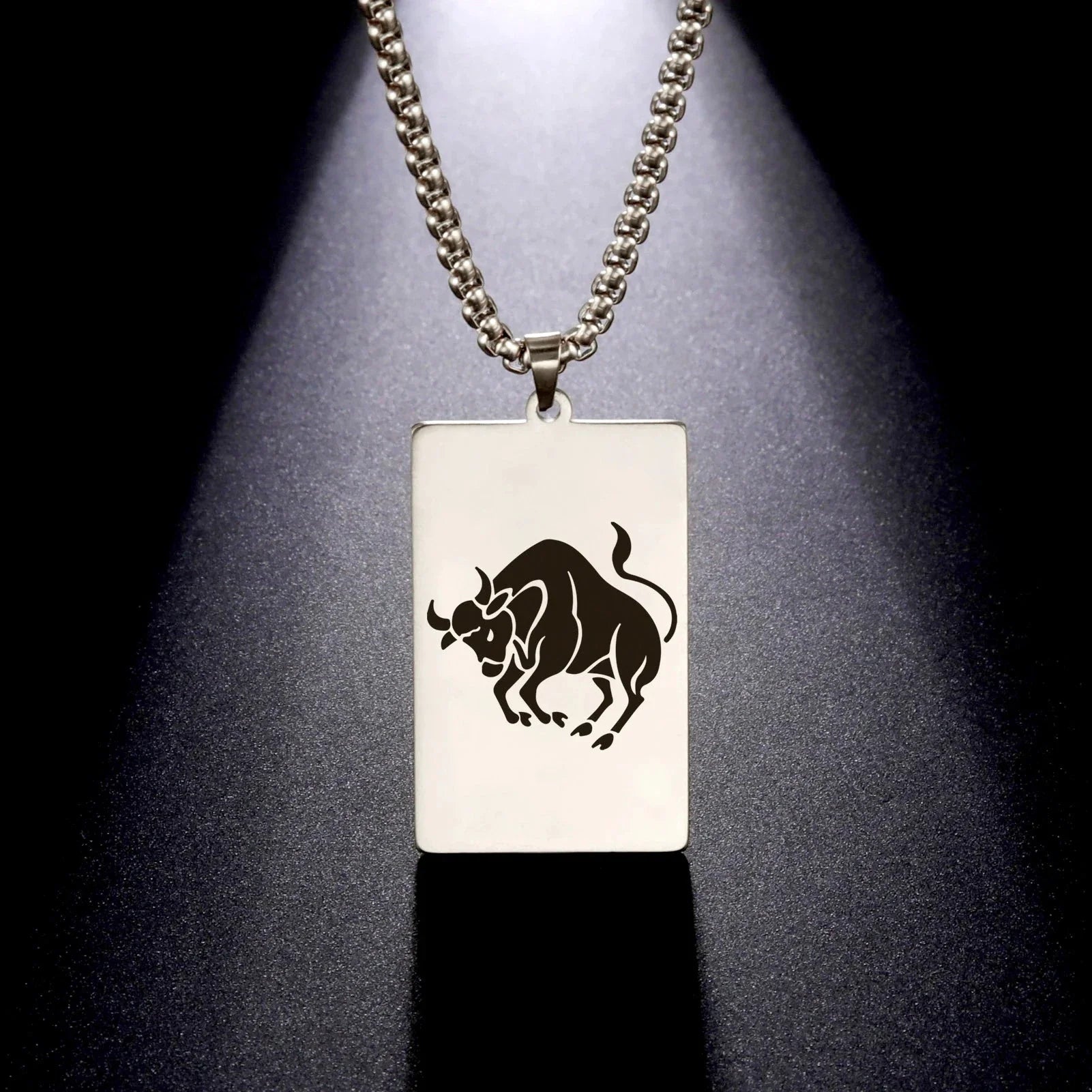 Collier avec Pendentif Elégant Signe du Zodiaque Astrologique