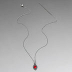 Naszyjnik z etnicznym wisiorkiem vintage dla kobiet