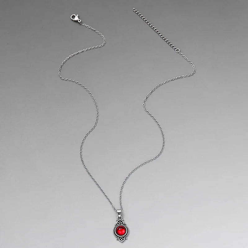 Naszyjnik z etnicznym wisiorkiem vintage dla kobiet