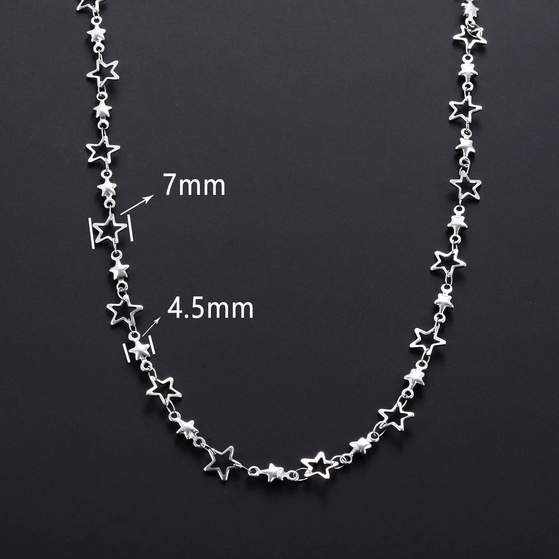 Collier avec Pendentif Etoile Astrologie pour Homme ou Femme argent