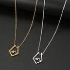 Collier avec Pendentif Montagne argent