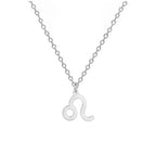 Naszyjnik z pozłacaną zawieszką znaku zodiaku