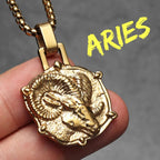 Naszyjnik z zawieszką zodiakalną