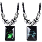 Naszyjnik z zawieszką zodiakalnego znaku dla mężczyzny