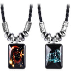 Naszyjnik z zawieszką zodiakalnego znaku dla mężczyzny