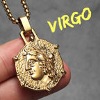 Naszyjnik z zawieszką zodiakalną