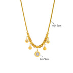 Halskæde med zirkonia vedhæng