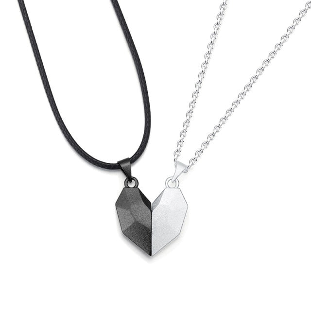 Halskæde Hjerte til Par