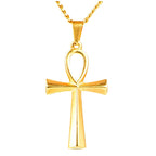 Naszyjnik z krzyżem egipskim, wisiorek 
