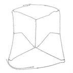 Naszyjnik z dekoltem łańcuszkowym dla kobiet