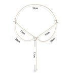 Naszyjnik na plecy Boho dla kobiet