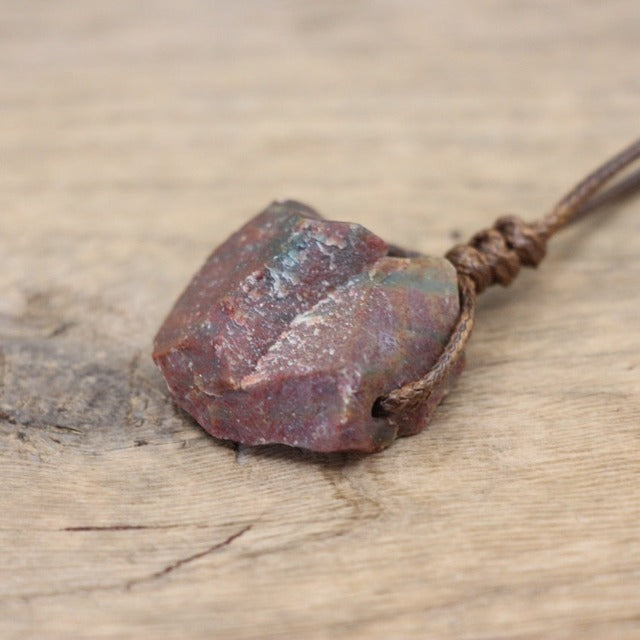 Reiki helande halsband i natursten