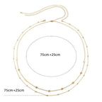 Naszyjnik na brzuch dla kobiet