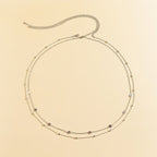 Naszyjnik na brzuch dla kobiet ze srebra