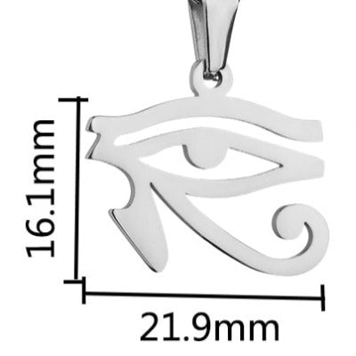 Egyptisk halskæde Øje Oudjat Horus