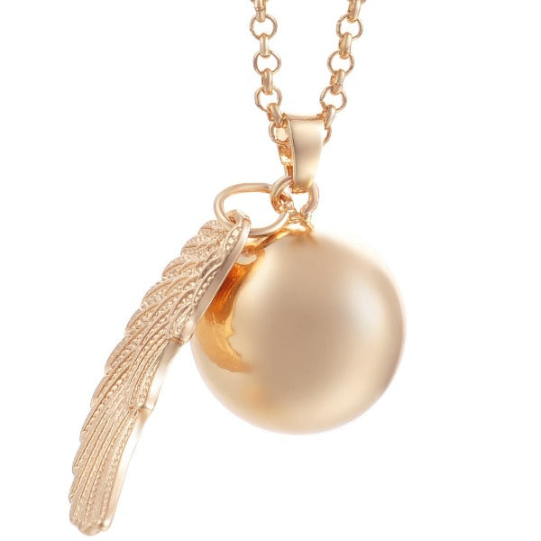 Collier Femme Enceinte Bola de Grossesse avec Pendentif Coloré