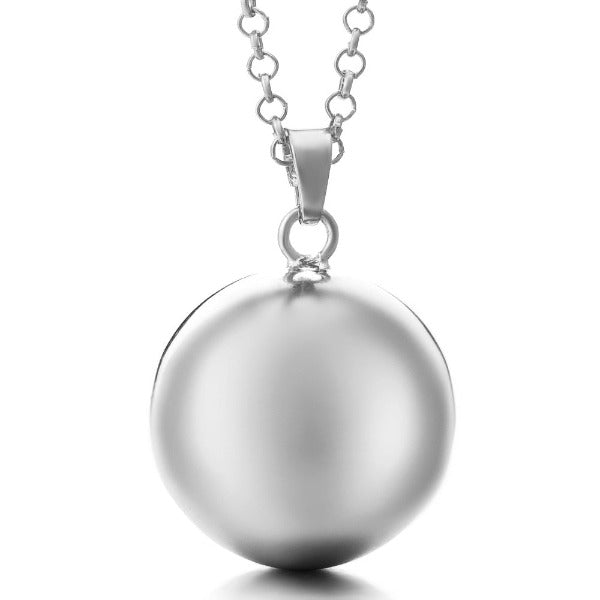 Collier Femme Enceinte Bola de Grossesse avec Pendentif Coloré