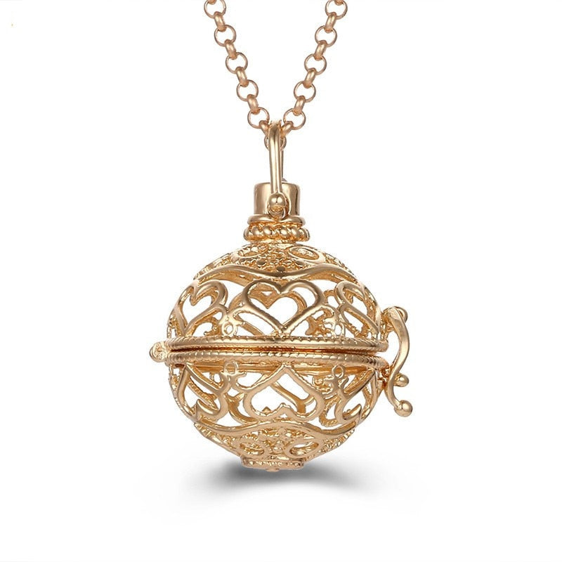 Collier Femme Enceinte Bola de Grossesse avec Pendentif  Creux